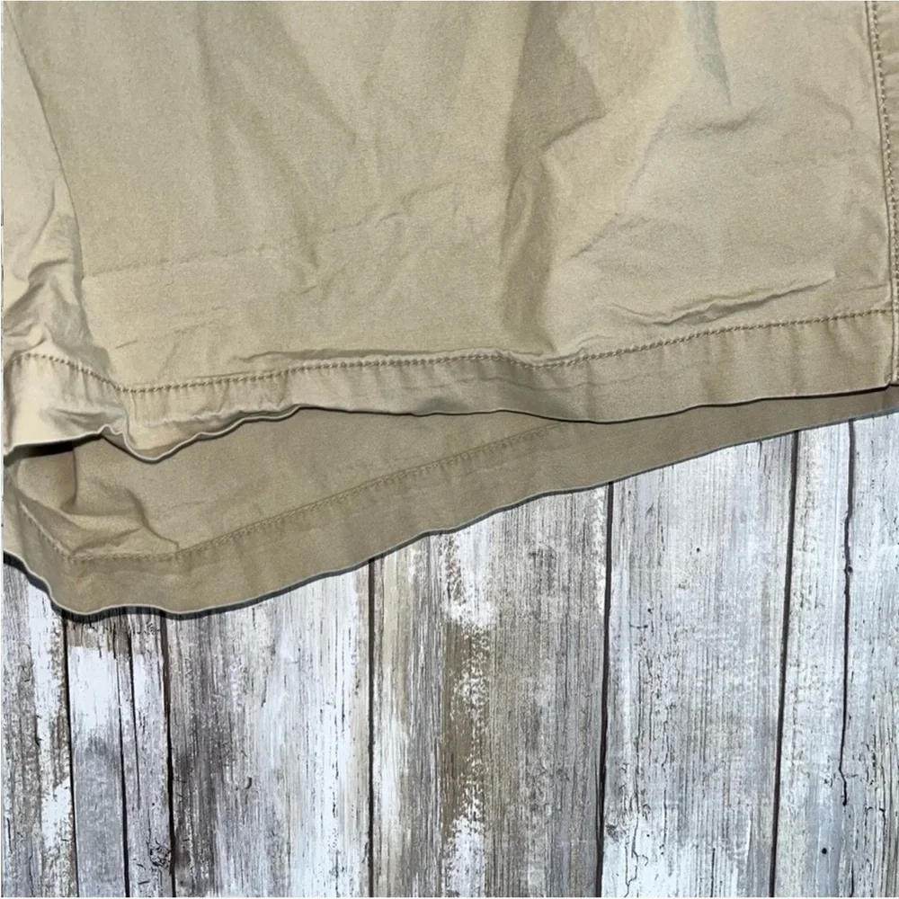 Lane Bryant Khaki Stretch Shorts - Picture 2 of 6